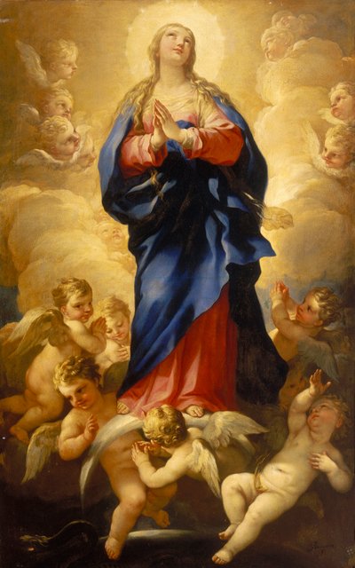 Immaculate Conception by Luca Giordano